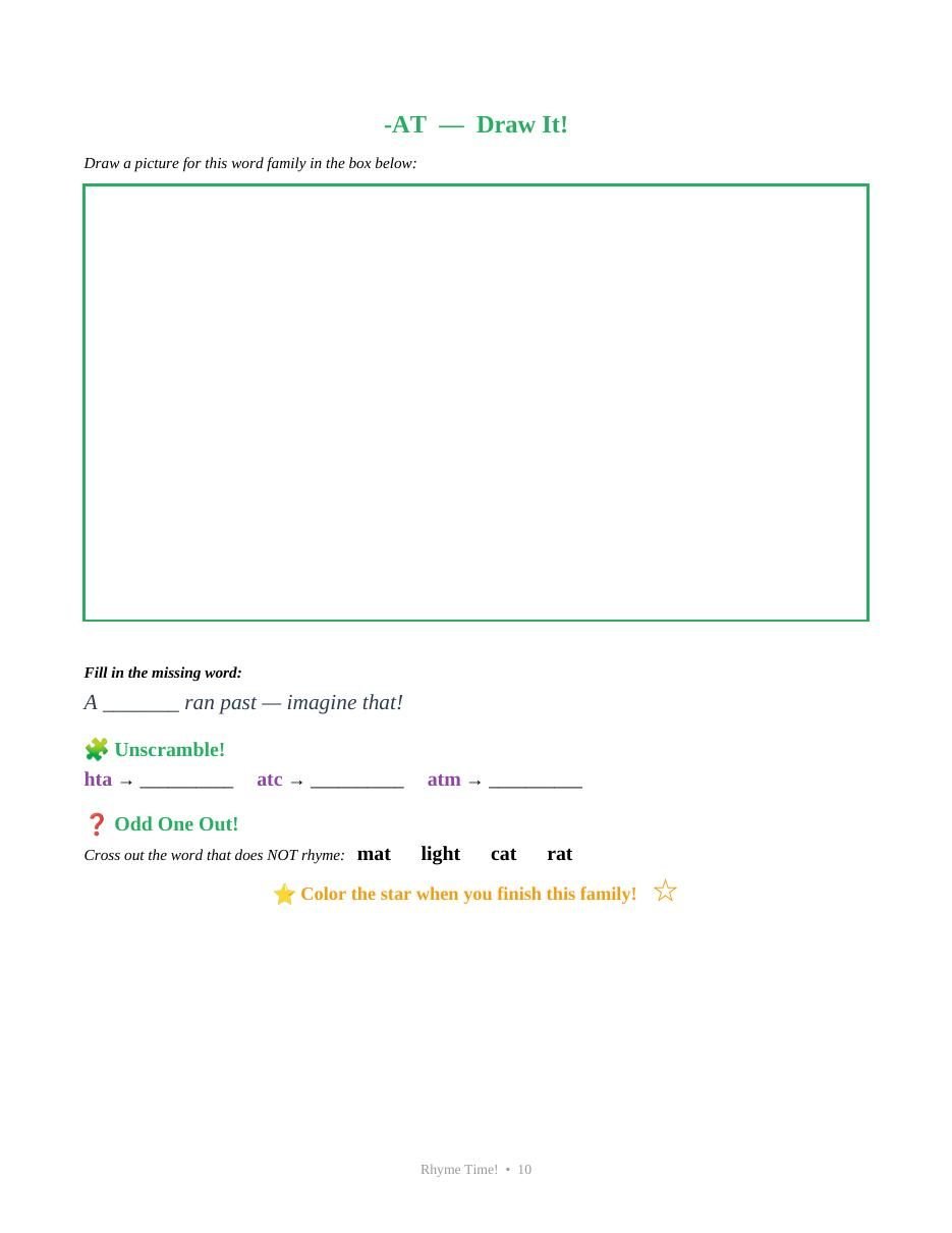 Draw It page with puzzles
